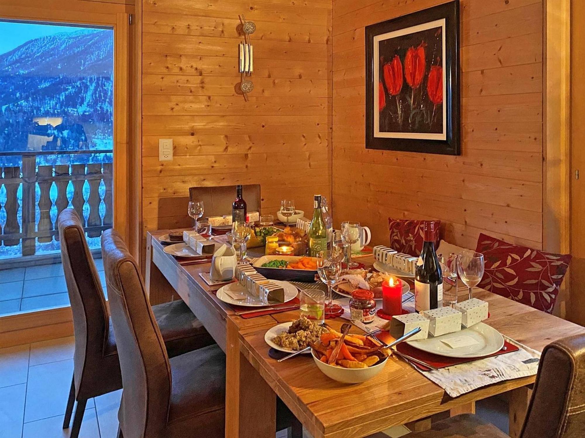 Mountain-View Chalet In Heremence With Terrace מראה חיצוני תמונה