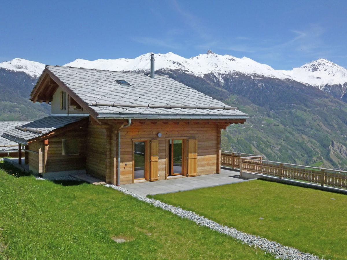 Mountain-View Chalet In Heremence With Terrace מראה חיצוני תמונה