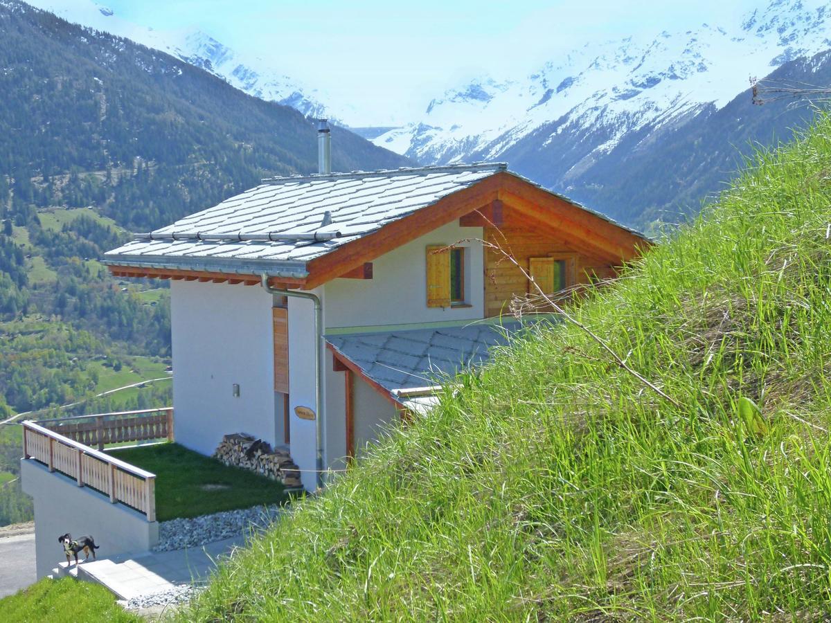 Mountain-View Chalet In Heremence With Terrace מראה חיצוני תמונה